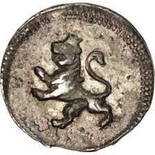 CHILE, Quartillo, 1/4 Real, 1817, Santiago, KM #73, EF(40-45), Silver, 12, 0.81