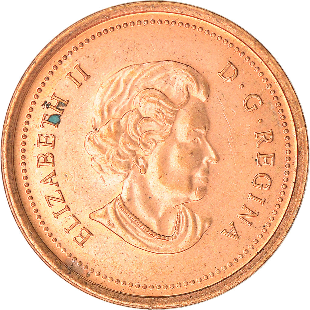 Coin, Canada, Elizabeth II, Cent, 2006, Royal Canadian Mint, AU(50-53), Copper