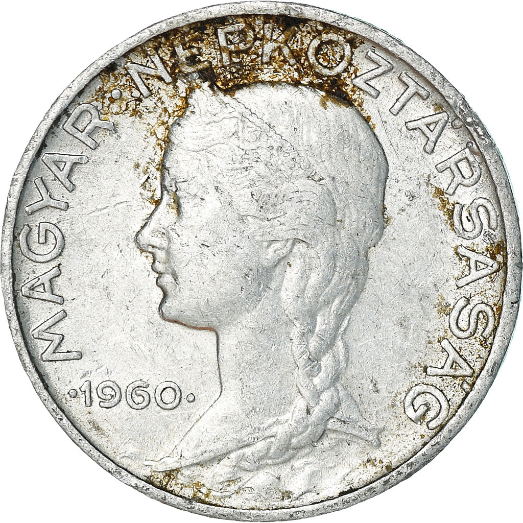 Coin, Hungary, 5 Filler, 1960, Budapest, EF(40-45), Aluminum, KM:549