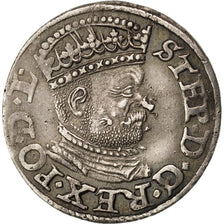 Poland, 3 Gros, 1586, EF(40-45), Silver, 2.15