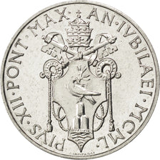 VATICAN CITY, Lira, 1950, KM #44, AU(55-58), Aluminum, 21.5, 1.27