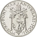 VATICAN CITY, Lira, 1950, KM #44, AU(55-58), Aluminum, 21.5, 1.27