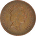 Coin, Great Britain, Elizabeth II, Penny, 1992, EF(40-45), Bronze, KM:935