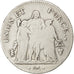 Francia, Union et Force, 5 Francs, 1800, Perpignan, MB, Argento, KM:639.8, Ga...