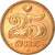 Monnaie, Danemark, Margrethe II, 25 Öre, 2007, Brondby, TTB, Bronze, KM:868.2
