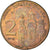 Moneta, Serbia, 2 Dinara, 2011, BB, Acciaio placcato rame, KM:55