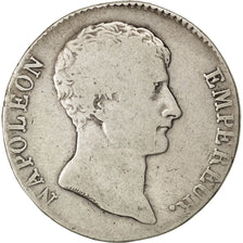 Moneta, Francia, Napoléon I, 5 Francs, 1804, Toulouse, B+, Argento, KM:660.8