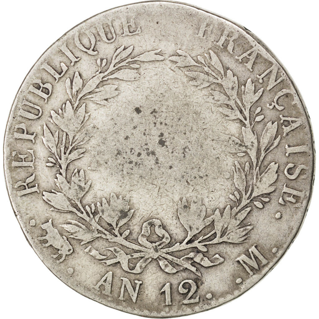 Coin, France, Napoléon I, 5 Francs, 1804, Toulouse, F(12-15), Silver, KM:660.8
