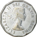 Moneta, Canada, Elizabeth II, 5 Cents, 1953, Royal Canadian Mint, Ottawa, BB