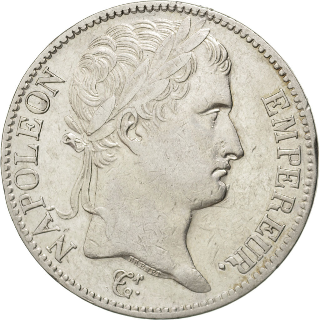 FRANCE, Napoléon I, 5 Francs, 1811, Bordeaux, KM #694.8, EF(40-45), Silver, G...