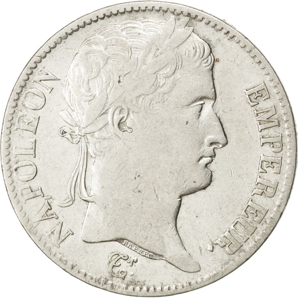 FRANCE, Napoléon I, 5 Francs, 1812, Limoges, KM #694.7, VF(30-35), Silver, G...
