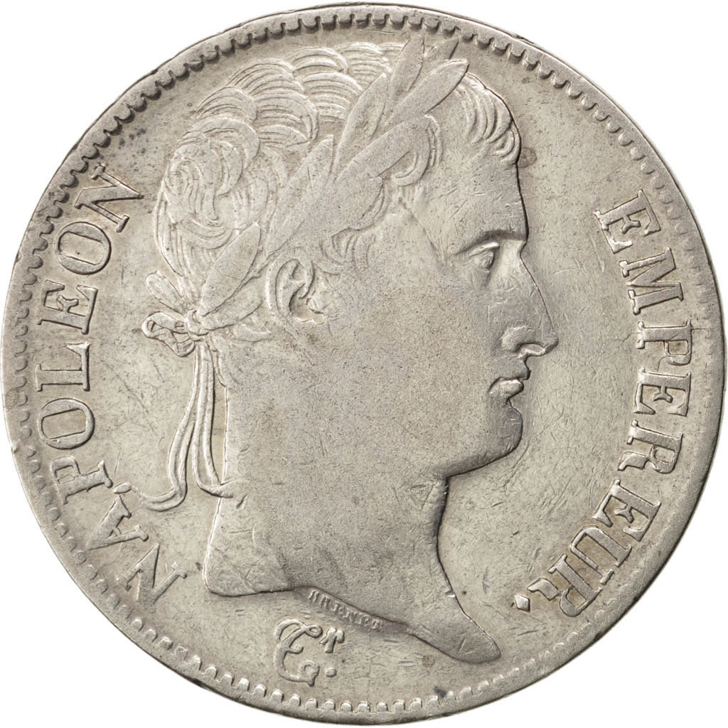 FRANCE, Napoléon I, 5 Francs, 1812, Limoges, KM #694.7, EF(40-45), Silver, G...