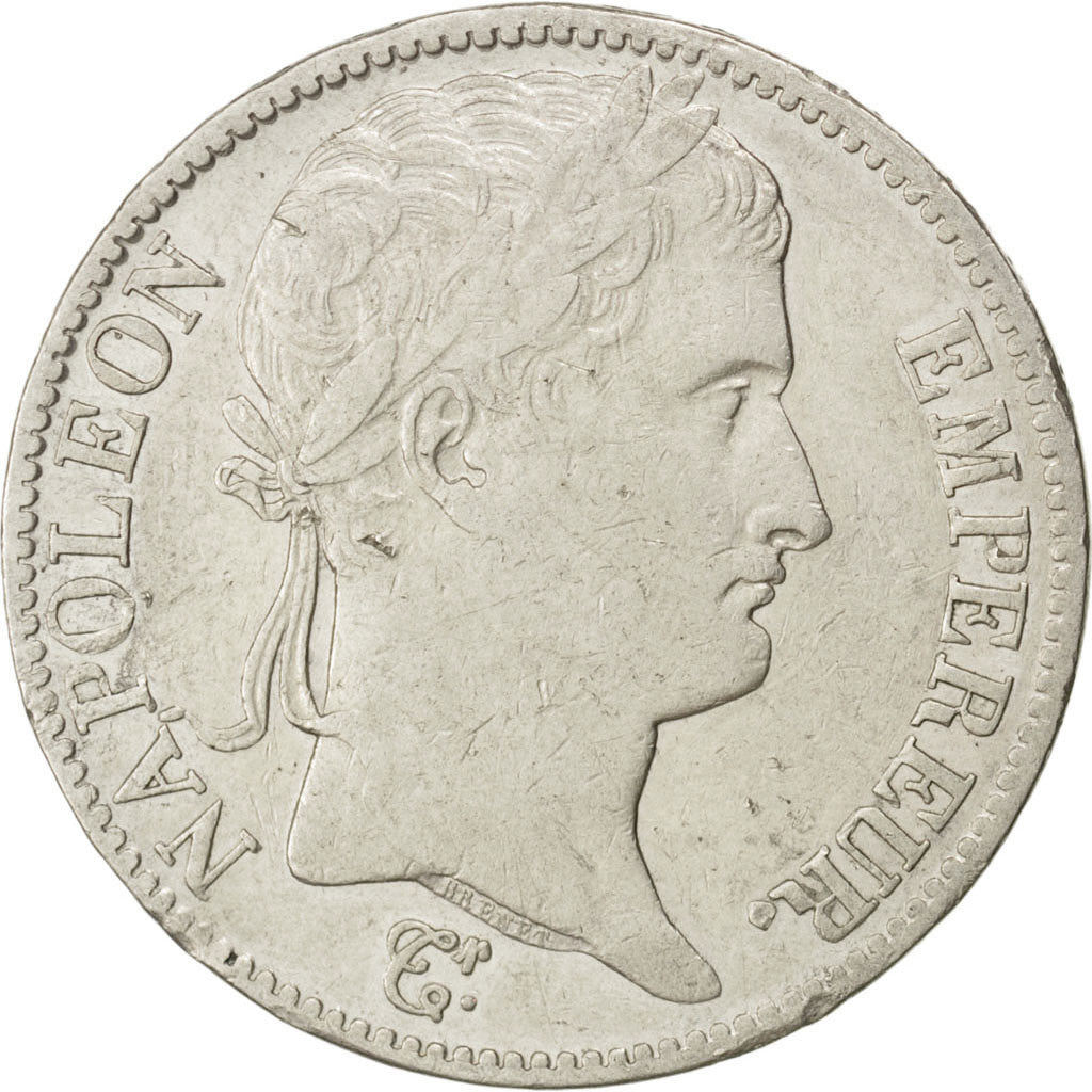 FRANCE, Napoléon I, 5 Francs, 1812, Bayonne, KM #694.9, VF(30-35), Silver, G...