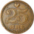 Monnaie, Danemark, Margrethe II, 25 Öre, 1993, Copenhagen, TTB, Bronze