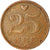 Monnaie, Danemark, Margrethe II, 25 Öre, 2003, Brondby, TTB, Bronze, KM:868.2