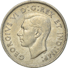 Monnaie, Canada, George VI, 5 Cents, 1942, Royal Canadian Mint, Ottawa, TTB