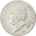 Monnaie, France, Louis XVIII, Louis XVIII, 5 Francs, 1824, Rouen, TTB, Argent