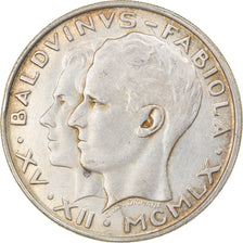 Coin, Belgium, 50 Francs, 50 Frank, 1960, Brussels, AU(50-53), Silver, KM:152.1