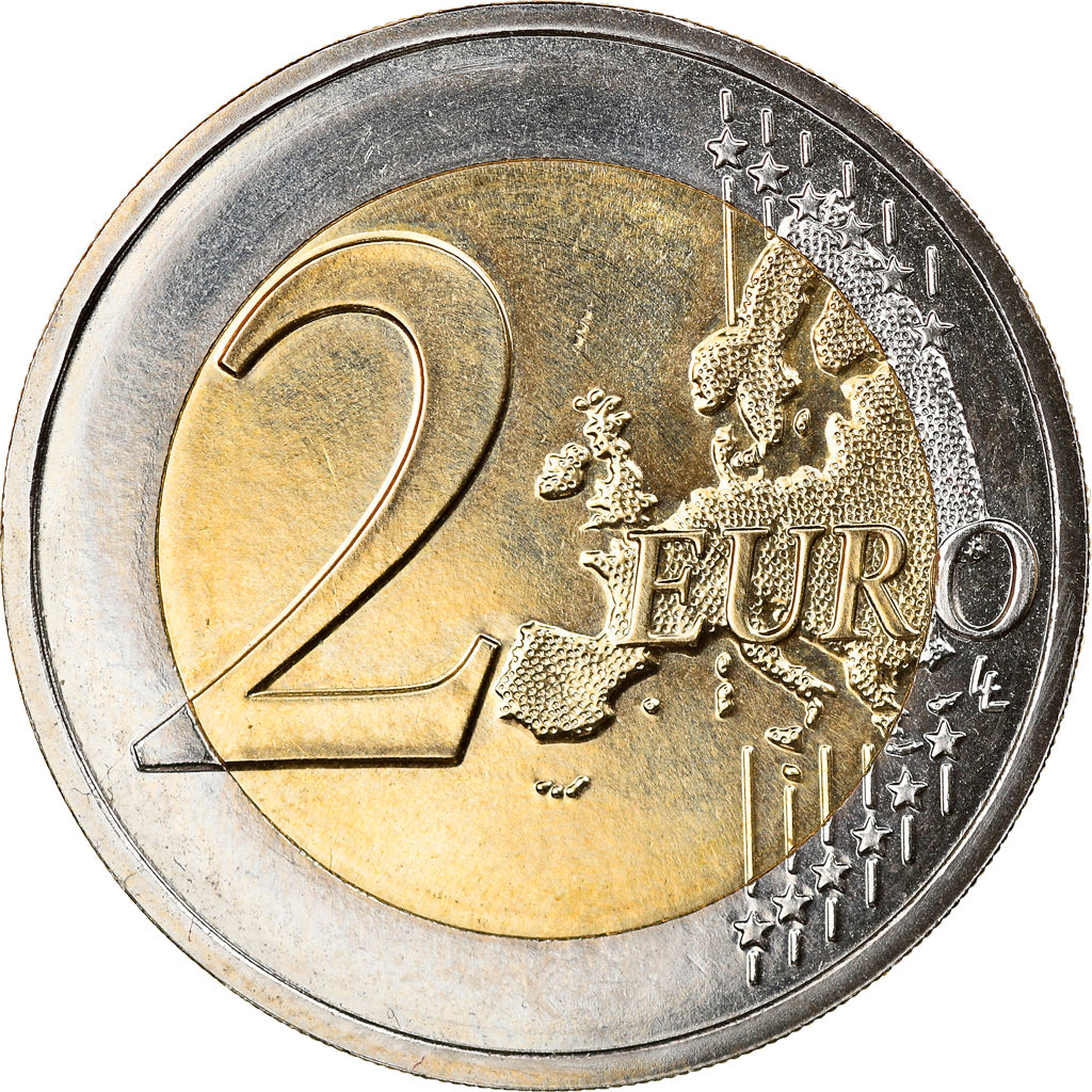 Monaco, 2 Euro, Mariage Princier, 2011, Paris, MS(63), Bi-Metallic