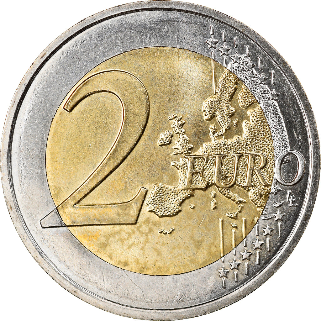Monaco, 2 Euro, Prince Albert, 2012, Paris, MS(63), Bi-Metallic, Gadoury:MC 195