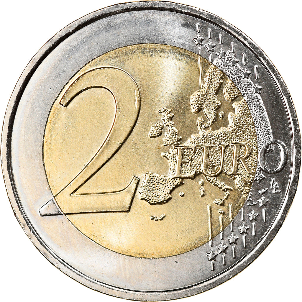 Monaco, 2 Euro, Admission à l'ONU, 2013, MS(63), Bi-Metallic, Gadoury:MC 205