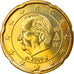 Belgium, 20 Euro Cent, 2009, Brussels, MS(63), Brass, KM:278