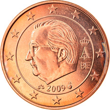 Belgium, 5 Euro Cent, 2009, MS(63), Copper Plated Steel, KM:276