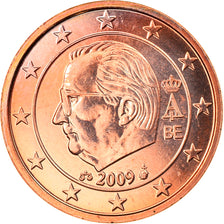 Belgio, Euro Cent, 2009, SPL, Acciaio placcato rame, KM:274