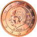 Belgio, Euro Cent, 2009, SPL, Acciaio placcato rame, KM:274