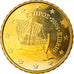 Cypr, 10 Euro Cent, 2009, MS(63), Mosiądz, KM:81