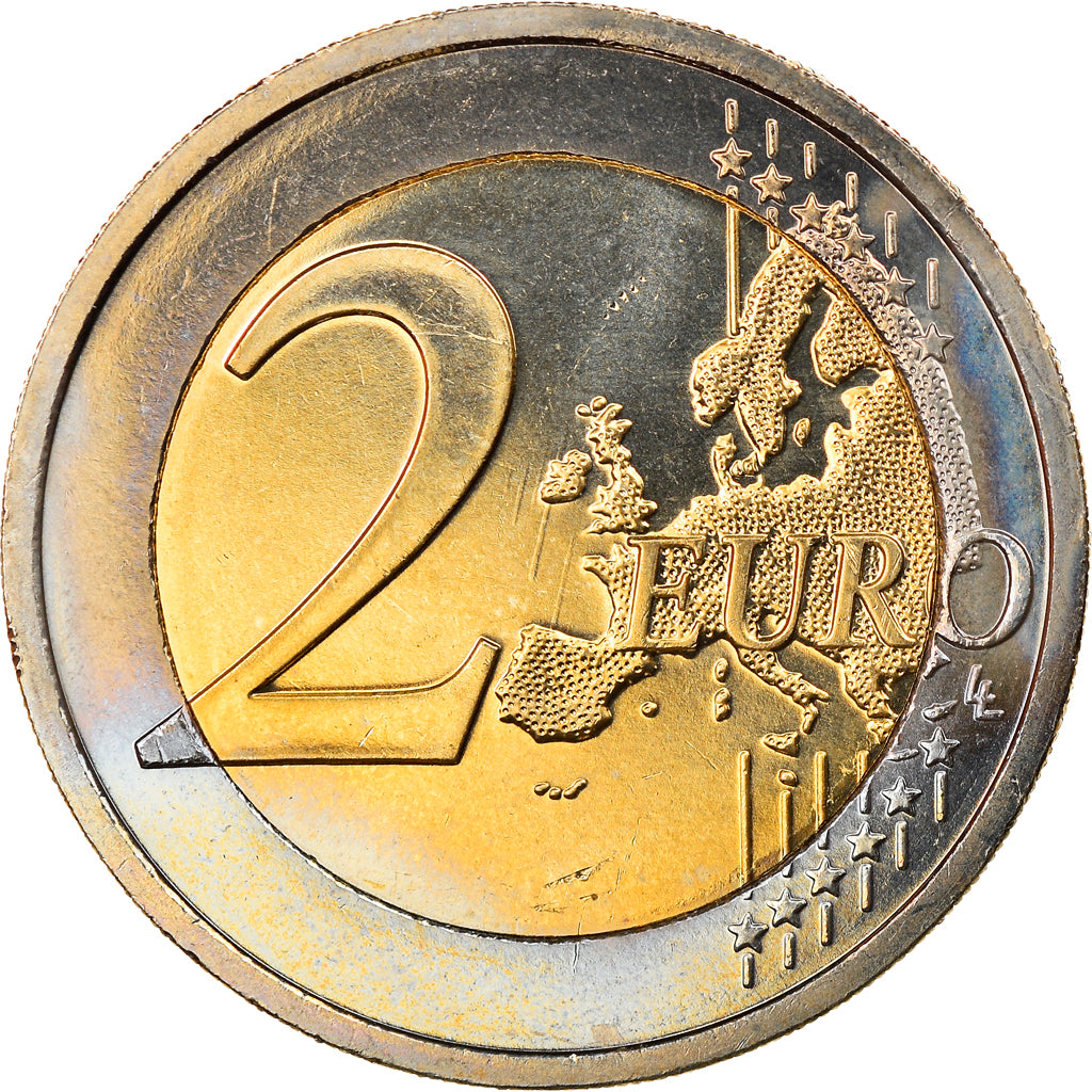 IRELAND REPUBLIC, 2 Euro, 2009, MS(63), Bi-Metallic, KM:51