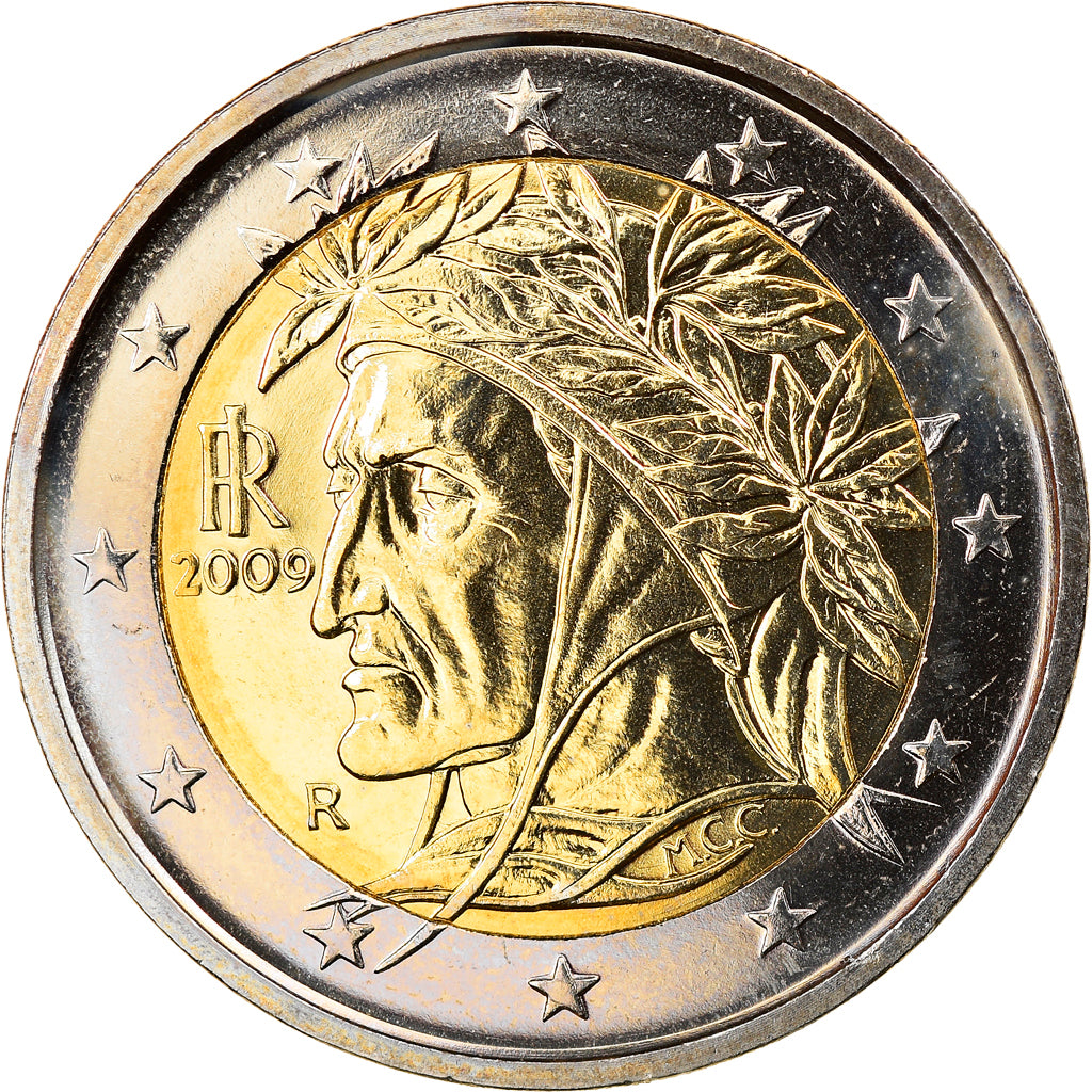 Italy, 2 Euro, 2009, Rome, MS(63), Bi-Metallic, KM:251