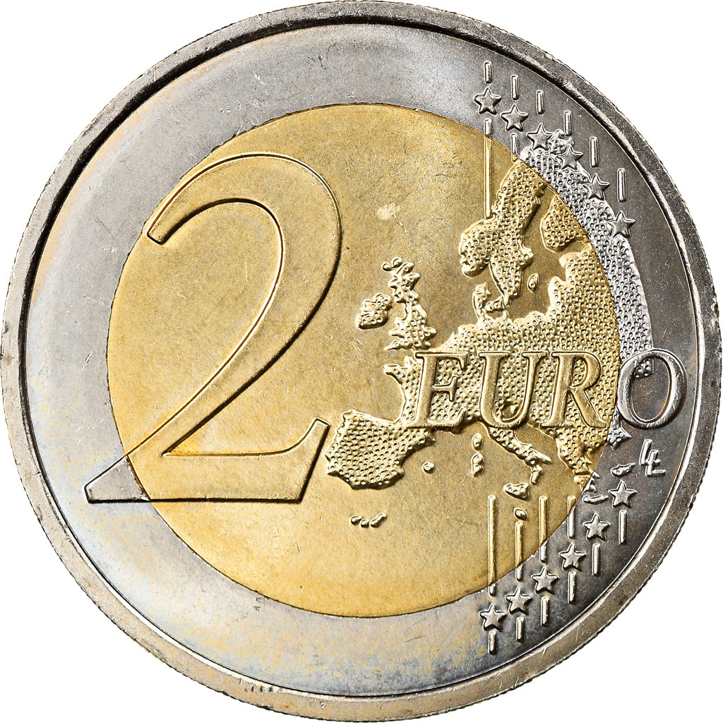 Monaco, 2 Euro, Prince Albert II, 2009, AU(50-53), Bi-Metallic, Gadoury:MC 195