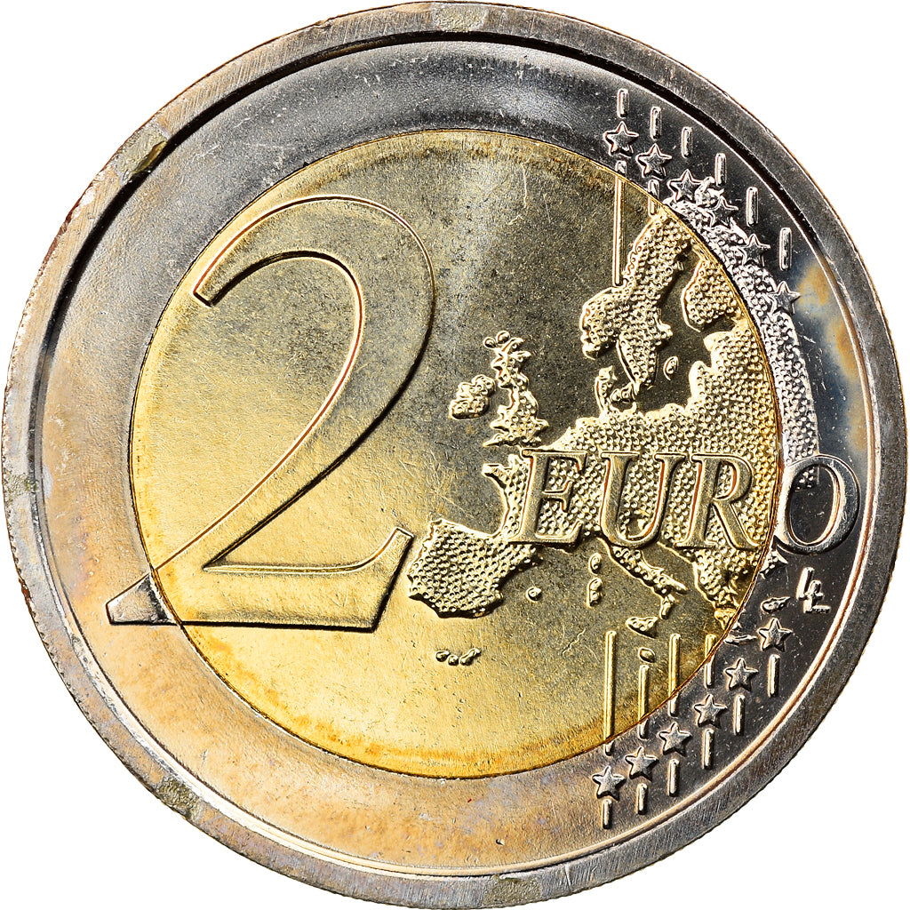 San Marino, 2 Euro, 2009, Rome, MS(63), Bi-Metallic, KM:486