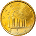 San Marino, 10 Euro Cent, 2009, Rome, MS(63), Brass, KM:482