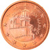 San Marino, 5 Euro Cent, 2009, Rome, SPL, Acciaio placcato rame, KM:442