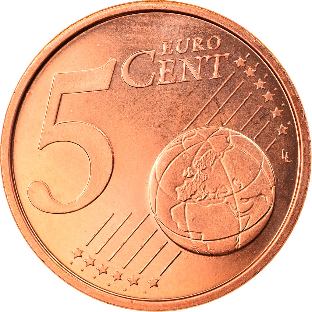 Slovenia, 5 Euro Cent, 2009, MS(63), Copper Plated Steel, KM:70