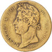FRENCH COLONIES, 10 Centimes, 1827, La Rochelle, KM #11.2, VF(20-25), Bronze,...