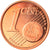 Słowenia, Euro Cent, 2009, MS(63), Miedź platerowana stalą, KM:68