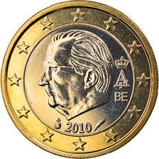 Belgium, Euro, 2010, Brussels, MS(63), Bi-Metallic, KM:280