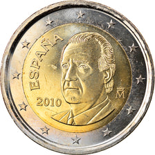 Spain, 2 Euro, 2010, Madrid, MS(63), Bi-Metallic, KM:1151