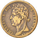Moneta, Colonie francesi, Charles X, 5 Centimes, 1828, Paris, MB+, Bronzo