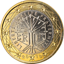 France, Euro, 2010, Paris, BU, MS(65-70), Bi-Metallic, Gadoury:7a., KM:1413