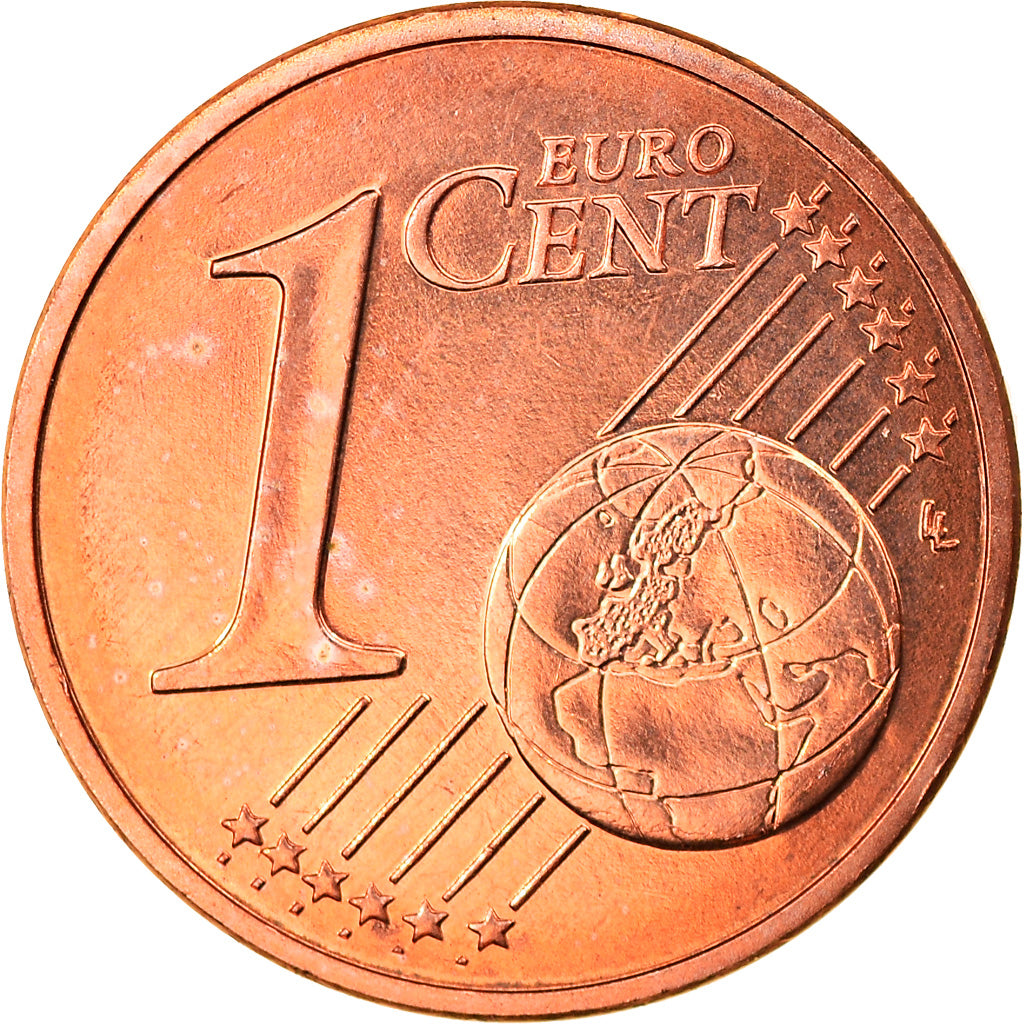 France, Euro Cent, 2010, Paris, MS(65-70), Copper Plated Steel, Gadoury:1