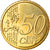 REPÚBLICA DA IRLANDA, 50 Euro Cent, 2010, Sandyford, MS(63), Latão, KM:49