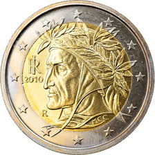 Italy, 2 Euro, 2010, Rome, MS(63), Bi-Metallic, KM:251