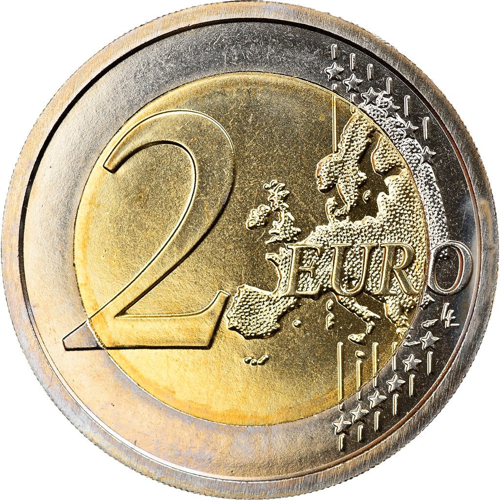Italy, 2 Euro, 2010, Rome, MS(63), Bi-Metallic, KM:251