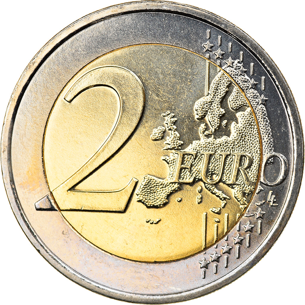 Netherlands, 2 Euro, 2010, Utrecht, MS(63), Bi-Metallic, KM:272