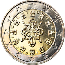 Portugal, 2 Euro, 2010, Lisbon, MS(63), Bi-Metallic, KM:767