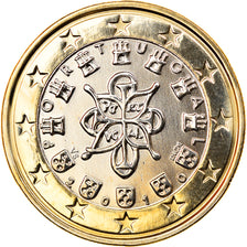 Portugal, Euro, 2010, Lisbon, MS(63), Bi-Metallic, KM:766